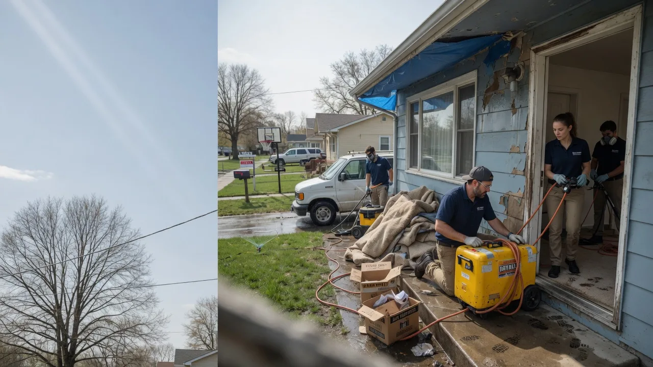 Basement Flood Cleanup in Vintondale, PA near me
